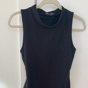 Dirty Ballerina Black High Neck Dress